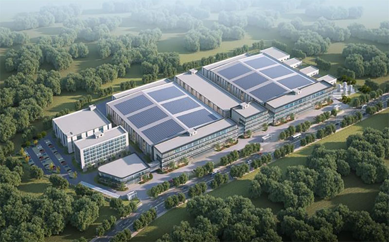 云和首條晶圓產(chǎn)線主廠房封頂，百億級(jí)“芯”引擎全面加速！